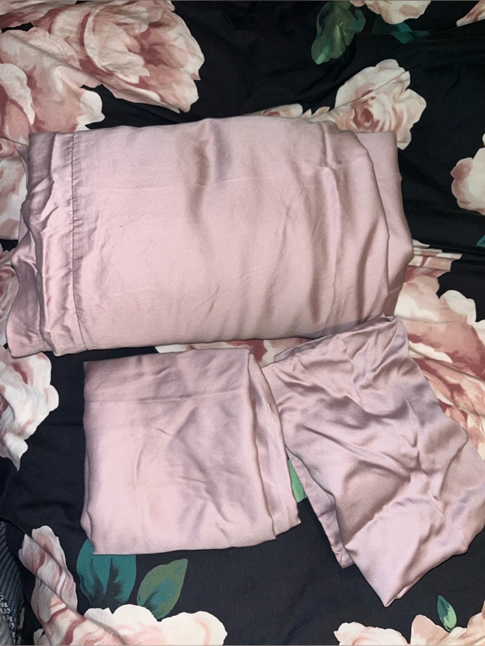 Threshold ~ Rose Mauve Blush Tencel Lyocell ~ Duvet & Pillow Sham - Set ~ Queen